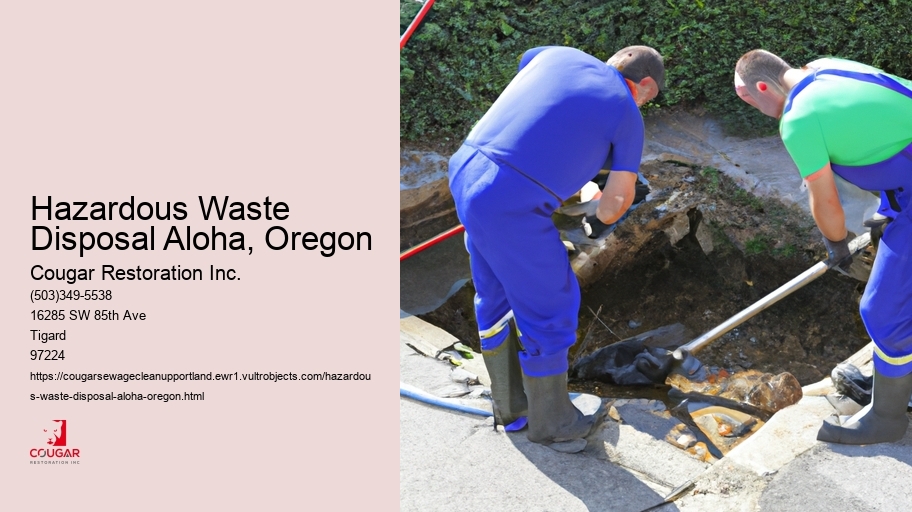 Hazardous Waste Disposal Aloha, Oregon