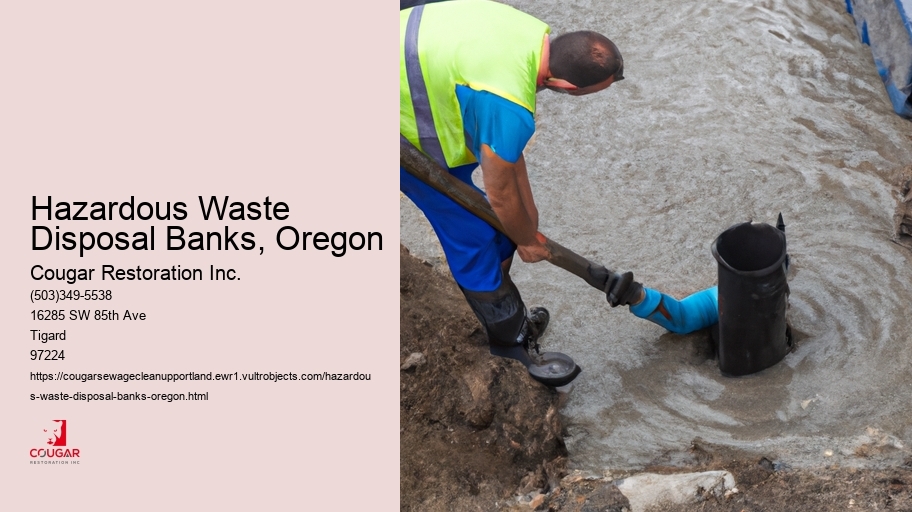 Hazardous Waste Disposal Banks, Oregon