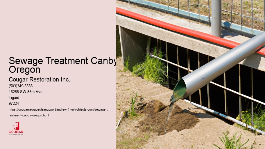 Sewage Treatment Canby, Oregon